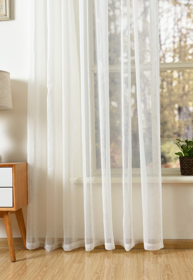 Andrea White - Readymade Sheer Curtains