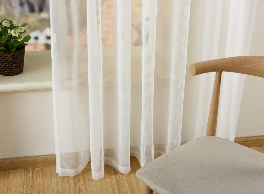 Andrea White - Readymade Sheer Curtains