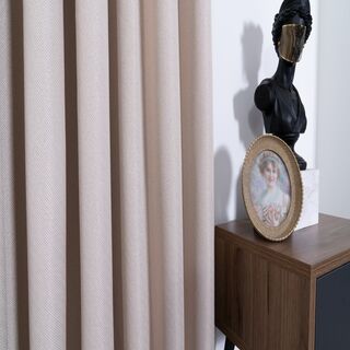 Franklin Natural - Thermal Selflined Curtains