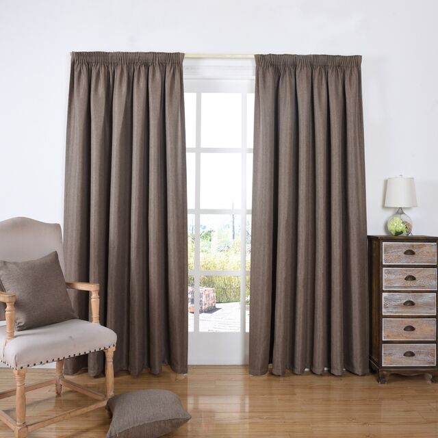 Franklin Tiger Eye - Thermal Selflined Curtains