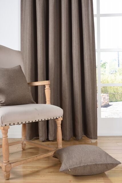 Franklin Tiger Eye - Thermal Selflined Curtains