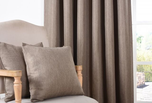 Franklin Tiger Eye - Thermal Selflined Curtains