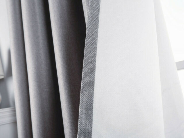 Franklin Ash - Thermal Selflined Curtains