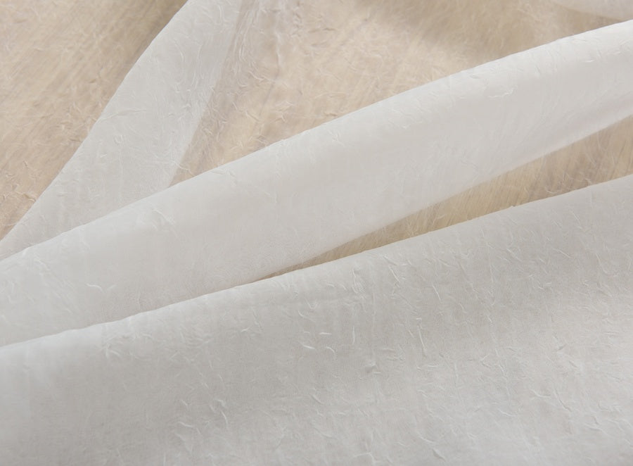 Gloria White - Readymade Sheer Curtains