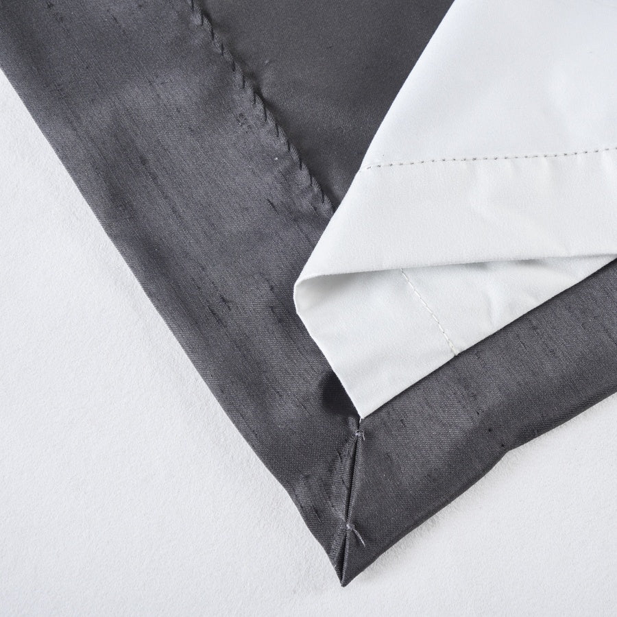 Nolight Onyx - 100% Blockout Lined Curtains