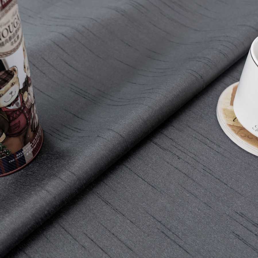 Peace Charcoal - Thermal Backed Curtains