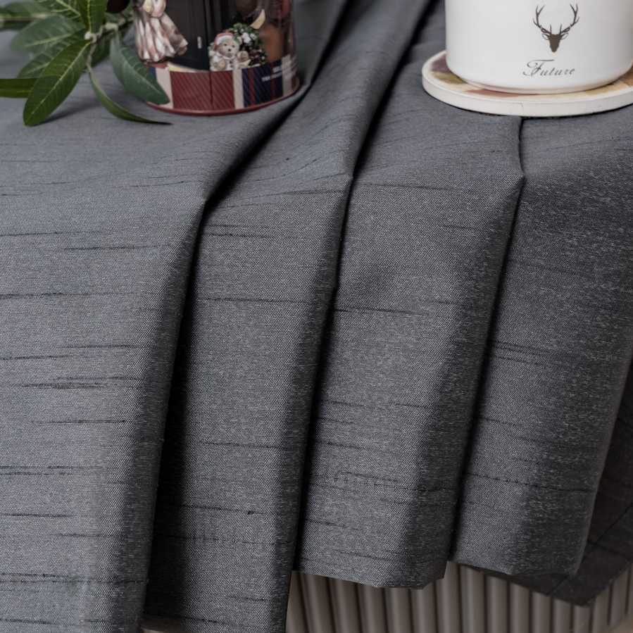 Peace Charcoal - Thermal Backed Curtains